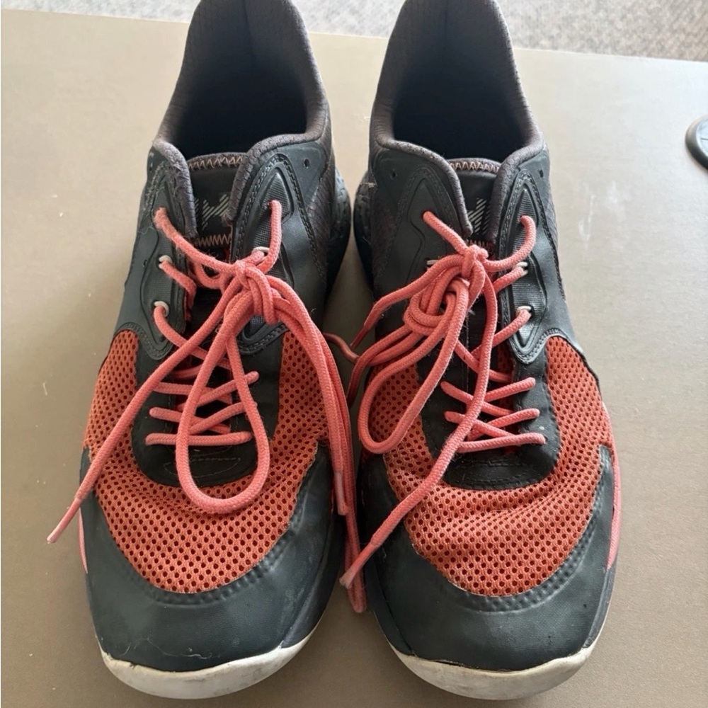 Men's Helly Hansen Shoes Black and Red Sneakers Sailing